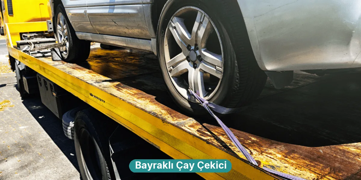 Bayraklı Çay Çekici